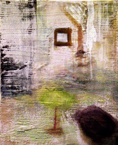 Heimweh (2008 27,5 x 22,2cm tempera/ oil on canvas)