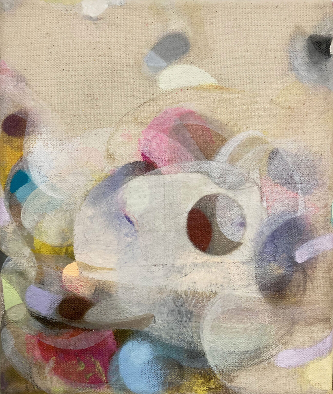 Daylight 白日 | Daylight 白日, 2025, oil, egg tempera on cotton, 24 x 20 cm